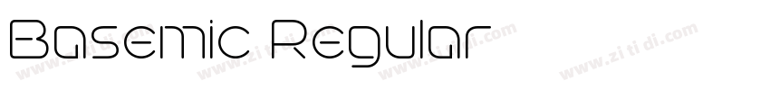 Basemic Regular字体转换 Basemic Regular字体转换